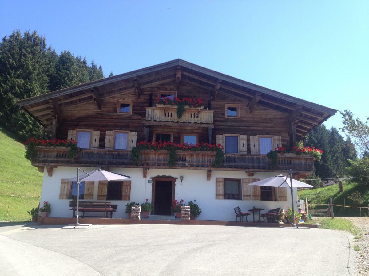 Ferienwohnung Bauernhof Mühltalhof Ellmau Exterior foto
