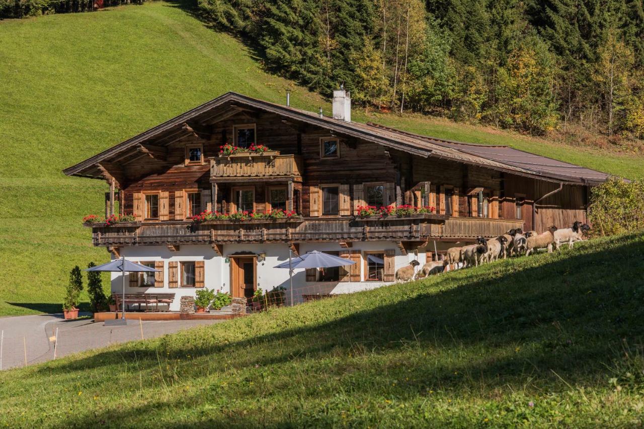 Ferienwohnung Bauernhof Mühltalhof Ellmau Exterior foto